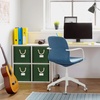image:imageSimple Houseware 11Inch Cube Storage Bin with Braided Handles IvoryGreen