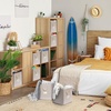 image:imageSimple Houseware 11Inch Cube Storage Bin with Braided Handles IvoryIvory