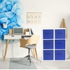 image:imageSimple Houseware 11Inch Foldable Cube Storage Bins Geometric Gray 6PackDark Blue
