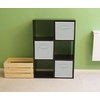 image:imageSimple Houseware 11Inch Foldable Cube Storage Bins Geometric Gray 6PackGray