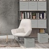 image:imageSimple Houseware 11Inch Foldable Cube Storage Bins Geometric Gray 6PackGray