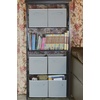 image:imageSimple Houseware 11Inch Foldable Cube Storage Bins Geometric Gray 6PackGray