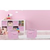 image:imageSimple Houseware 11Inch Foldable Cube Storage Bins Geometric Gray 6PackPink