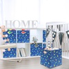image:imageSimple Houseware 11Inch Foldable Cube Storage Bins with Handle Steel BlueBlue  Dinosaur