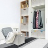 image:imageSimple Houseware 11Inch Foldable Cube Storage Bins with Handle Steel BlueGray