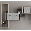 image:imageSimple Houseware 11Inch Foldable Cube Storage Bins with Handles GrayGrey
