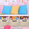 image:imageSimple Houseware 13 x 13 Large Fabric Storage Cubes 3 Pack BlueBeige