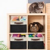 image:imageSimple Houseware 13 x 13 Large Fabric Storage Cubes 3 Pack BlueBlack
