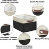 image:imageSimple Houseware 13 x 13 Large Fabric Storage Cubes 3 Pack BlueBlack