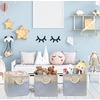 image:imageSimple Houseware 13 x 13 Large Fabric Storage Cubes 3 Pack BlueBlue