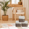 image:imageSimple Houseware 13 x 13 Large Fabric Storage Cubes 3 Pack BlueBrown