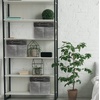 image:imageSimple Houseware 13 x 13 Large Fabric Storage Cubes 3 Pack BlueDark Gray