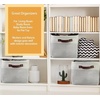 image:imageSimple Houseware 13 x 13 Large Fabric Storage Cubes 3 Pack BlueGrey