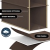 image:imageSimple Houseware 2 Pack 10 Shelves Hanging Shoe Organizer GrayBrown