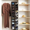 image:imageSimple Houseware 2 Pack 10 Shelves Hanging Shoe Organizer GrayBrown