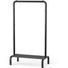 image:imageSimple Houseware 30 W Narrow Freestanding Garment Rack with Shelves Black