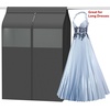 image:imageSimple Houseware 30W x 54H Garment Cover with Bottom Seal amp Clear Window54 x 30