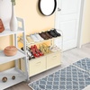 image:imageSimple Houseware 3Tier Closet Storage with 2 Drawers GreyBeige