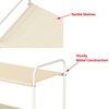 image:imageSimple Houseware 3Tier Closet Storage with 2 Drawers GreyBeige
