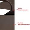 image:imageSimple Houseware 3Tier Closet Storage with 2 Drawers GreyBrown