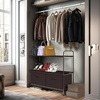 image:imageSimple Houseware 3Tier Closet Storage with 2 Drawers GreyBrown