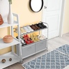image:imageSimple Houseware 3Tier Closet Storage with 2 Drawers GreyGrey