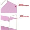 image:imageSimple Houseware 3Tier Closet Storage with 2 Drawers GreyPink