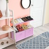 image:imageSimple Houseware 3Tier Closet Storage with 2 Drawers GreyPink