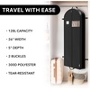 image:imageSimple Houseware 60 Travel Garment Bag with Pockets Heavy Duty Suit Bag60Inch Long wo Pocket  2Pack