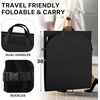 image:imageSimple Houseware 60 Travel Garment Bag with Pockets Heavy Duty Suit Bag60Inch Long wo Pocket  Single