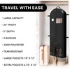 image:imageSimple Houseware 60 Travel Garment Bag with Pockets Heavy Duty Suit Bag65Inch Long w Pocket  Single