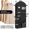image:imageSimple Houseware 60 Travel Garment Bag with Pockets Heavy Duty Suit Bag65Inch Long w Pocket  Single