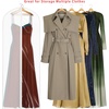image:imageSimple Houseware 65Inch Clear Garment Bags with Zipper for Gowns 2 Pack2 Pack  65
