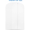 image:imageSimple Houseware 65Inch Clear Garment Bags with Zipper for Gowns 2 Pack6 Pack  50