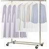image:imageSimple Houseware 65Inch Clear Garment Bags with Zipper for Gowns 2 Pack7 Pack  40 50
