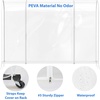 image:imageSimple Houseware Clear Garment Rack Cover