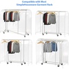 image:imageSimple Houseware Clear Garment Rack Cover