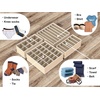 image:imageSimple Houseware Closet Underwear Organizer Drawer Divider Assorted 7 pcsBeige