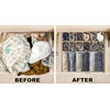 image:imageSimple Houseware Closet Underwear Organizer Drawer Divider Assorted 7 pcsBeige