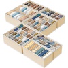 image:imageSimple Houseware Closet Underwear Organizer Drawer Divider Assorted 7 pcsBeige