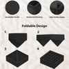 image:imageSimple Houseware Closet Underwear Organizer Drawer Divider Assorted 7 pcsBlack