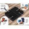 image:imageSimple Houseware Closet Underwear Organizer Drawer Divider Assorted 7 pcsBlack
