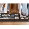 image:imageSimple Houseware Closet Underwear Organizer Drawer Divider Assorted 7 pcsBrown