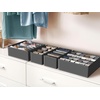image:imageSimple Houseware Closet Underwear Organizer Drawer Divider Assorted 7 pcsDark Gray