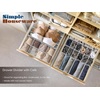 image:imageSimple Houseware Closet Underwear Organizer Drawer Divider Assorted 7 pcsGray