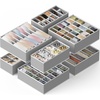image:imageSimple Houseware Closet Underwear Organizer Drawer Divider Assorted 7 pcsGray