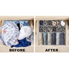 image:imageSimple Houseware Closet Underwear Organizer Drawer Divider Assorted 7 pcsGray
