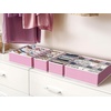 image:imageSimple Houseware Closet Underwear Organizer Drawer Divider Assorted 7 pcsPink