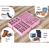 image:imageSimple Houseware Closet Underwear Organizer Drawer Divider Assorted 7 pcsPink