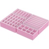 image:imageSimple Houseware Closet Underwear Organizer Drawer Divider Assorted 7 pcsPink